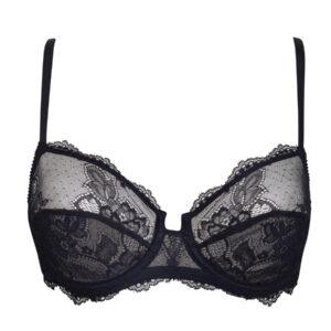 AL22C-Reggiseno in pizzo francese con ferretto coppa C