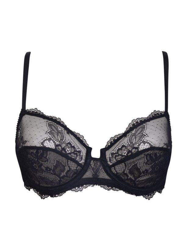 AL22C-Reggiseno in pizzo francese con ferretto coppa C - immagine 6