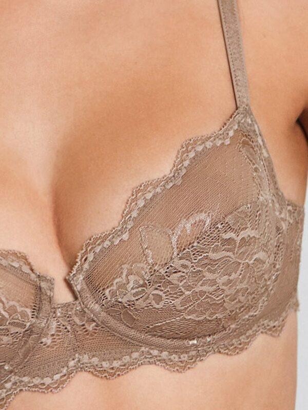 AL22C-Reggiseno in pizzo francese con ferretto coppa C - immagine 9