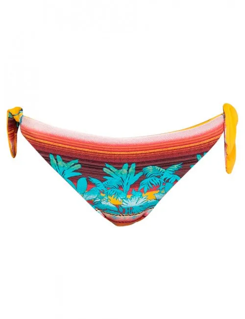 PT38 + PT48-Top con coppe imbottite estraibili + slip annodato - immagine 9