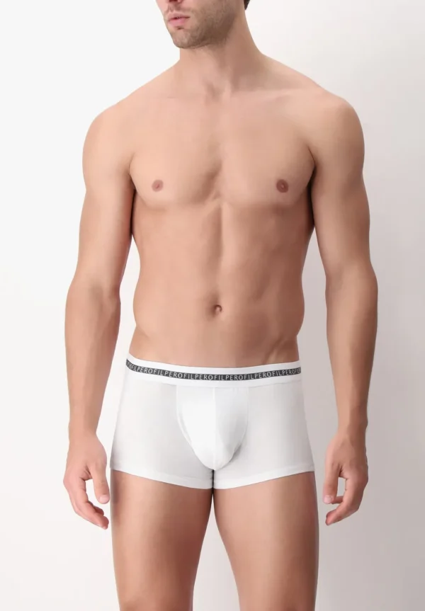 Boxer Parigamba in Cotone Elasticizzato Logato - BIPACK - immagine 2