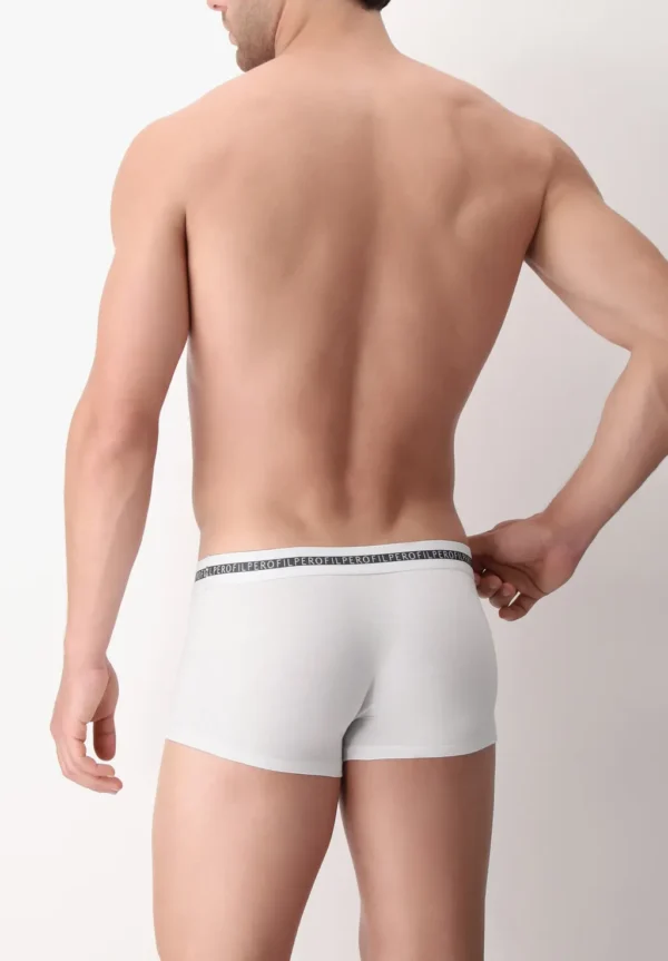 Boxer Parigamba in Cotone Elasticizzato Logato - BIPACK - immagine 3