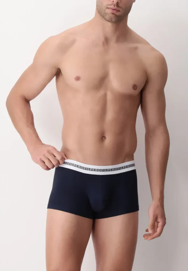Boxer Parigamba in Cotone Elasticizzato Logato - BIPACK