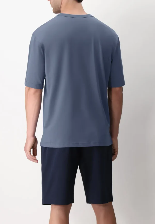 T-shirt Girocollo in Cotone Boxy Fit - immagine 6