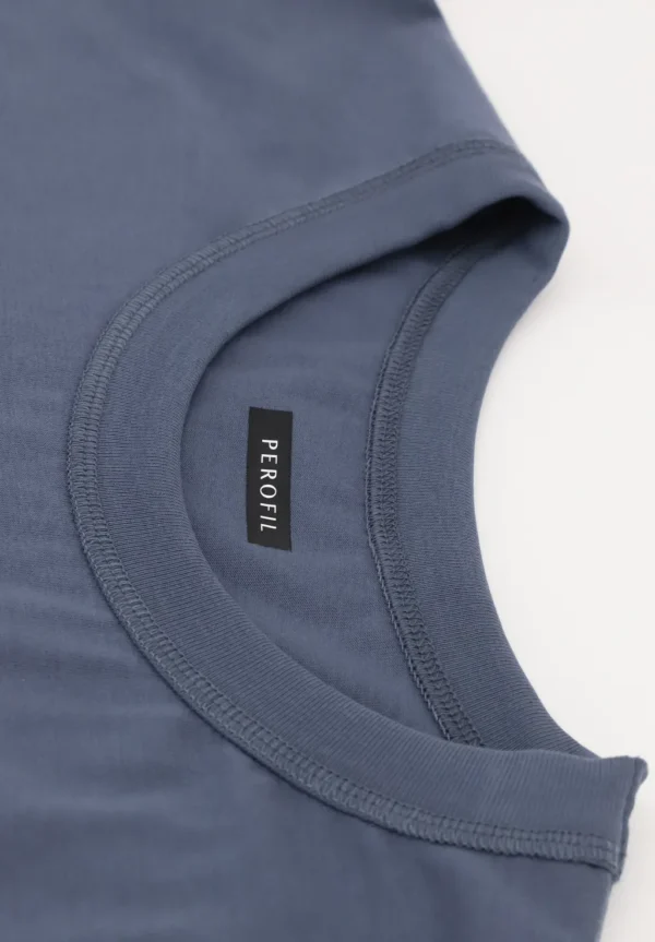 T-shirt Girocollo in Cotone Boxy Fit - immagine 7