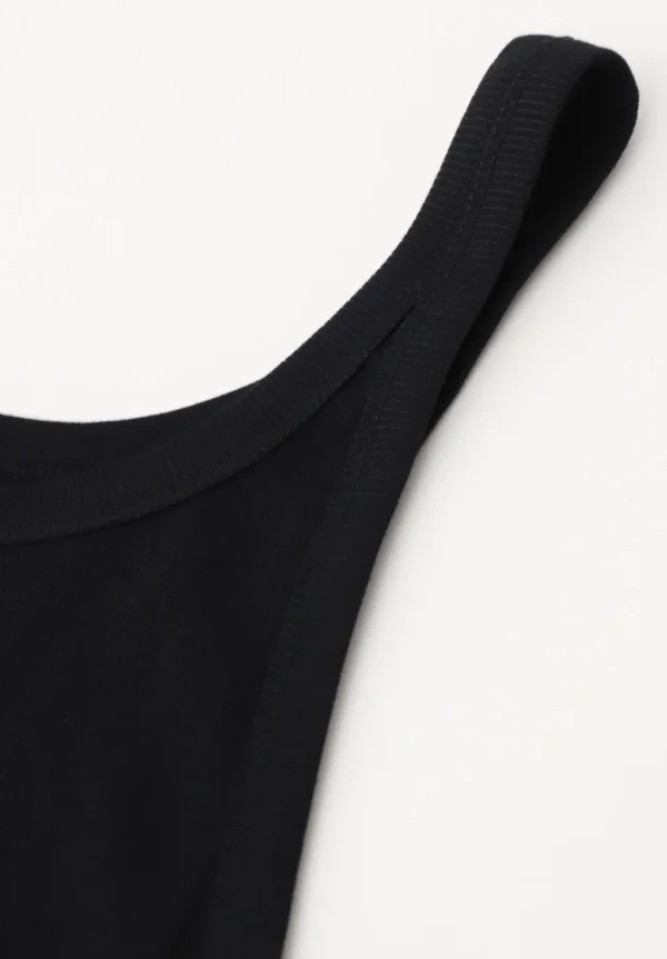 Canotta Spalla Stretta in Cotone Elasticizzato a Costina Rib Cotton - immagine 8