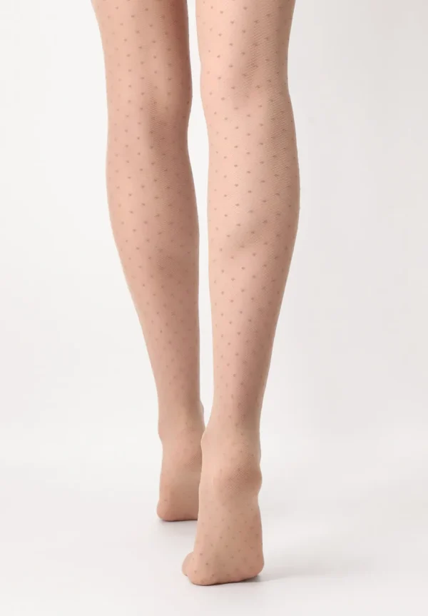 Collant Velato effetto Tulle con Micro Pois Plumetis 30 - immagine 3