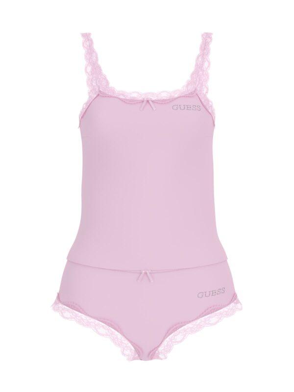 Set top e culotte in cotone - immagine 2