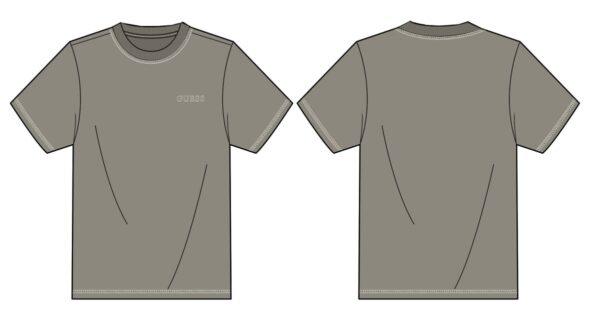 T-shirt con cuciture a vista - immagine 6