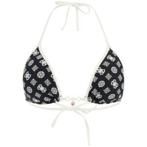 Reggiseno bikini logo all-over