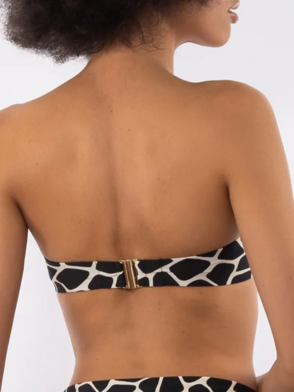 SV08 C-Reggiseno costume modello fascia motivo "giraffa" - immagine 2