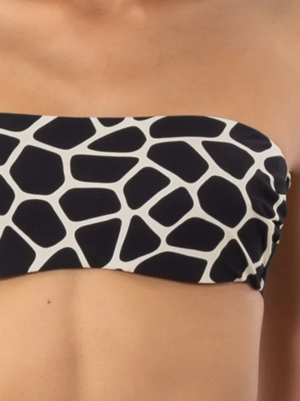SV08 C-Reggiseno costume modello fascia motivo "giraffa" - immagine 3