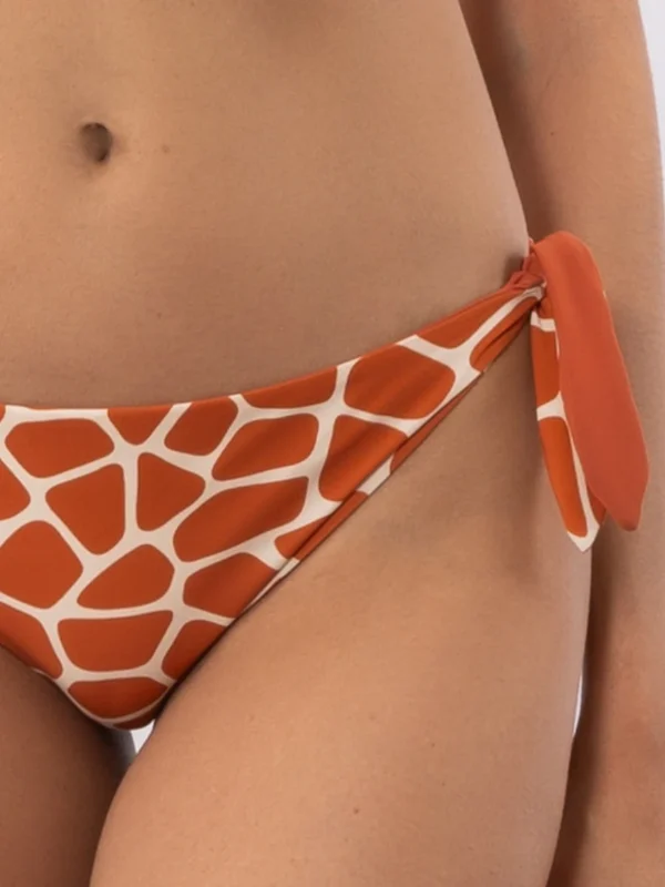 SV12-Slip costume annodato motivo "giraffa" - immagine 2