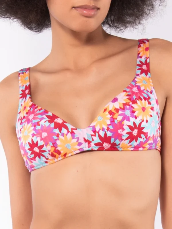 HW23-Reggiseno costume triangolo a vela imbottito - immagine 2