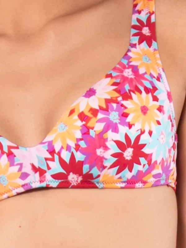 HW23-Reggiseno costume triangolo a vela imbottito - immagine 4