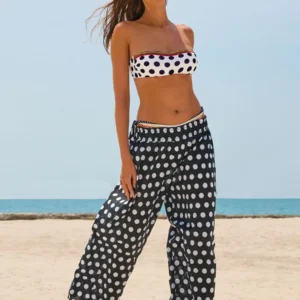 MP60-Pantalone palazzo pois