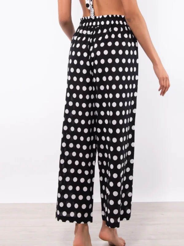 MP60-Pantalone palazzo pois - immagine 5