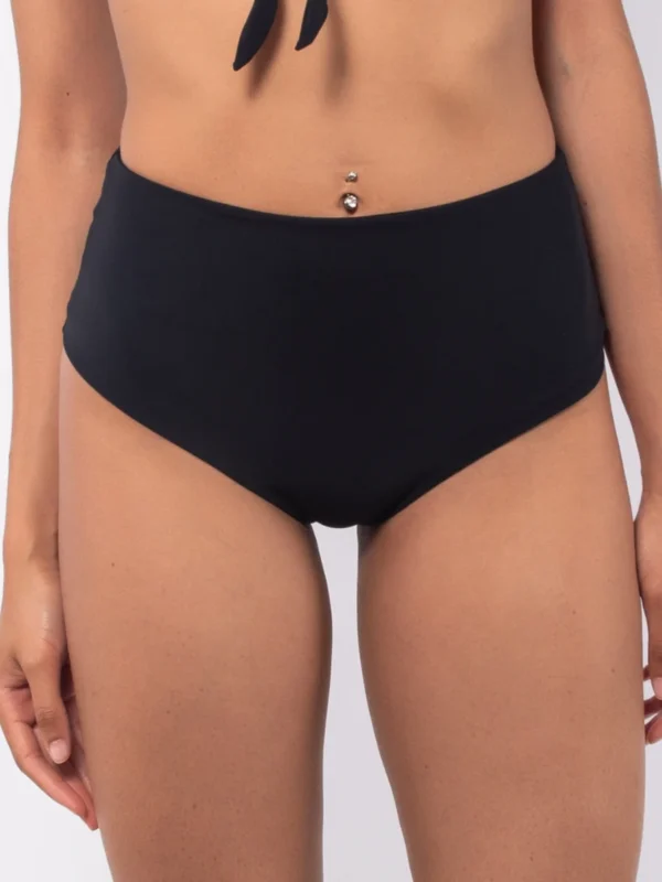 UO11-Slip costume alto nero