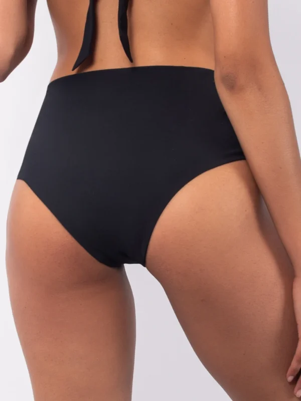 UO11-Slip costume alto nero - immagine 2