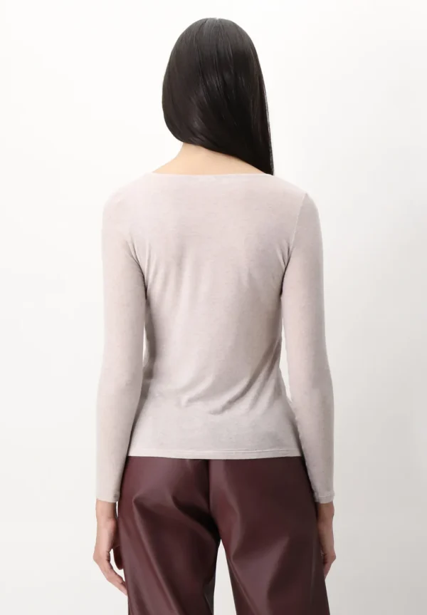 Maglia Manica Lunga in Micromodal e Cashmere Perfect Cashmere - immagine 3