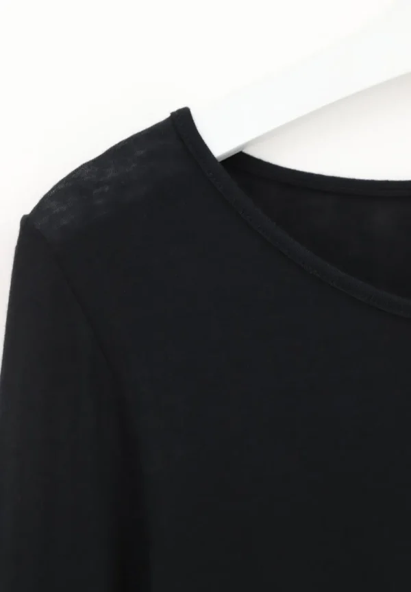 Maglia Manica Lunga in Micromodal e Cashmere Perfect Cashmere - immagine 8
