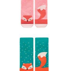 Foxy-Calzino caldo tema volpe