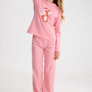 Foxy-Pigiama volpe natalizia rosa