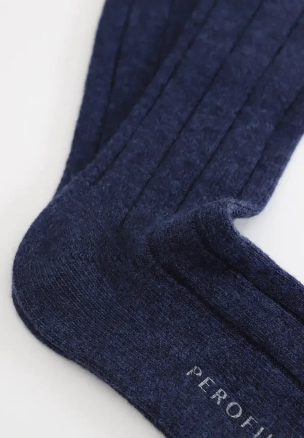 Calza Lunga a Coste in Lana e Cashmere - immagine 4