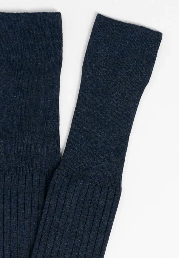 Calza Lunga a Coste in Viscosa e Cashmere Light - immagine 3