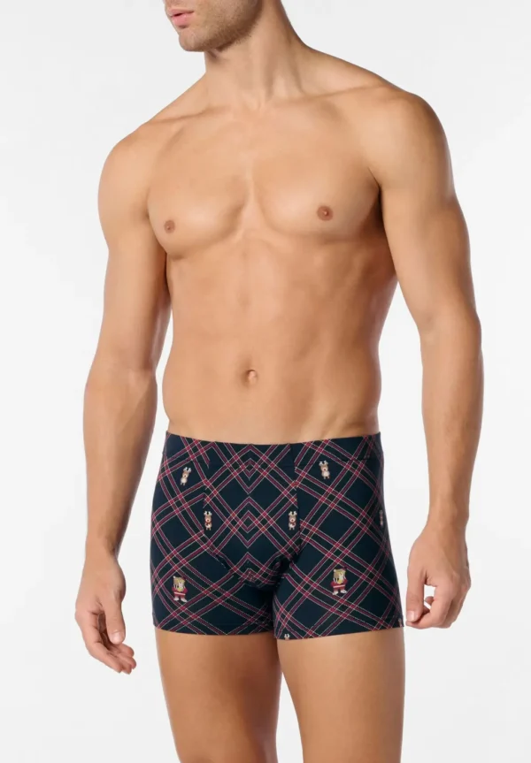 Boxer Parigamba in Cotone Elasticizzato Fantasia RENNA