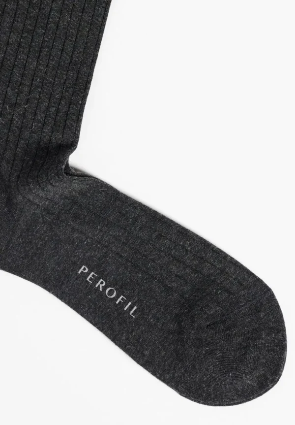 Calza Lunga a Coste in Viscosa e Cashmere Light - immagine 5
