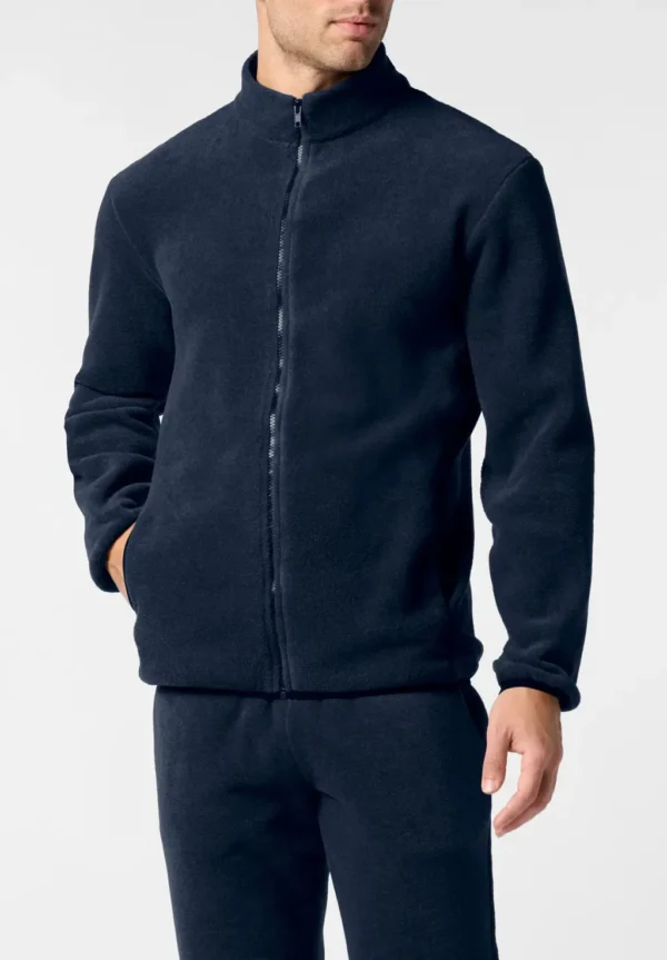 Giubbino Full Zip in Caldo Pile