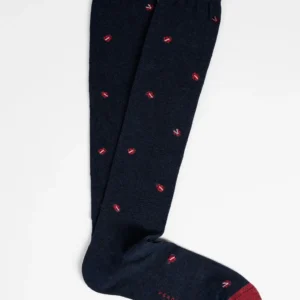 Calza Lunga in Cotone Fantasia Coccinelle