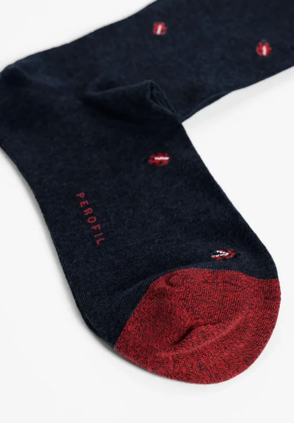 Calza Lunga in Cotone Fantasia Coccinelle - immagine 2