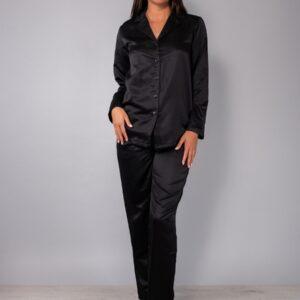 BS13-Pigiama aperto nero