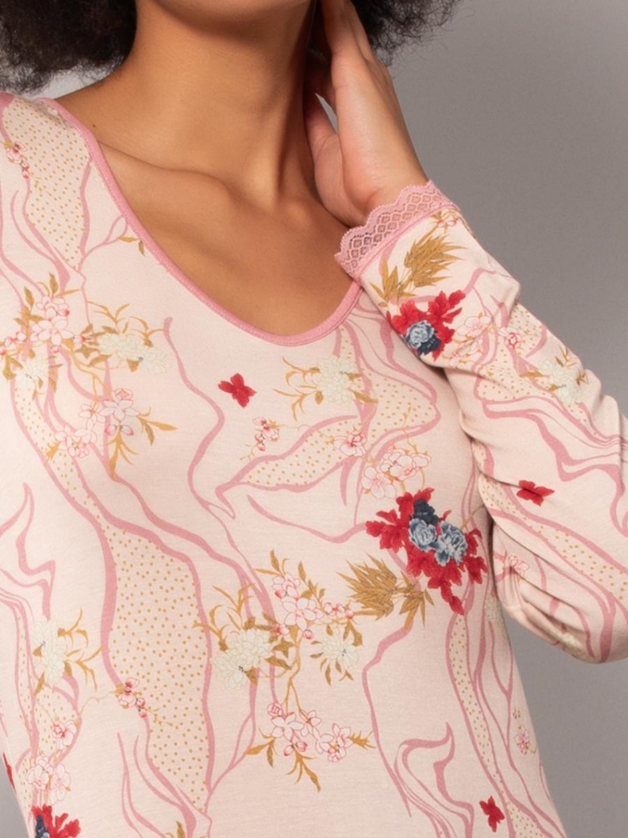 OA27-Camicia da notte lunga fantasia - immagine 3