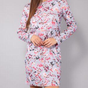 BL27-Camicia da notte serafino fantasia