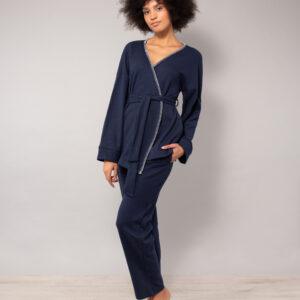 SB13-Pigiama aperto blu