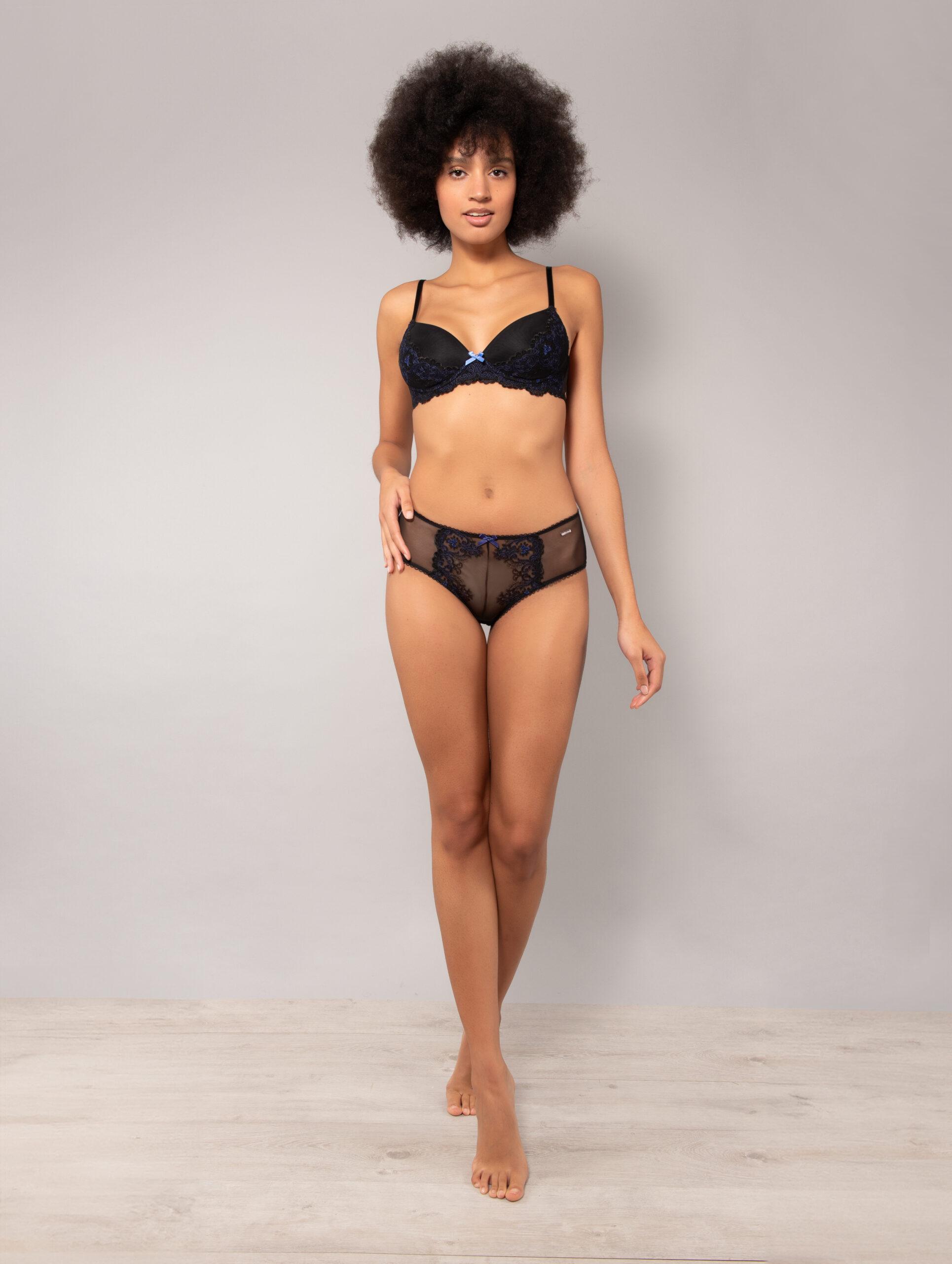 OF34-Culotte in tulle ricamato - immagine 5