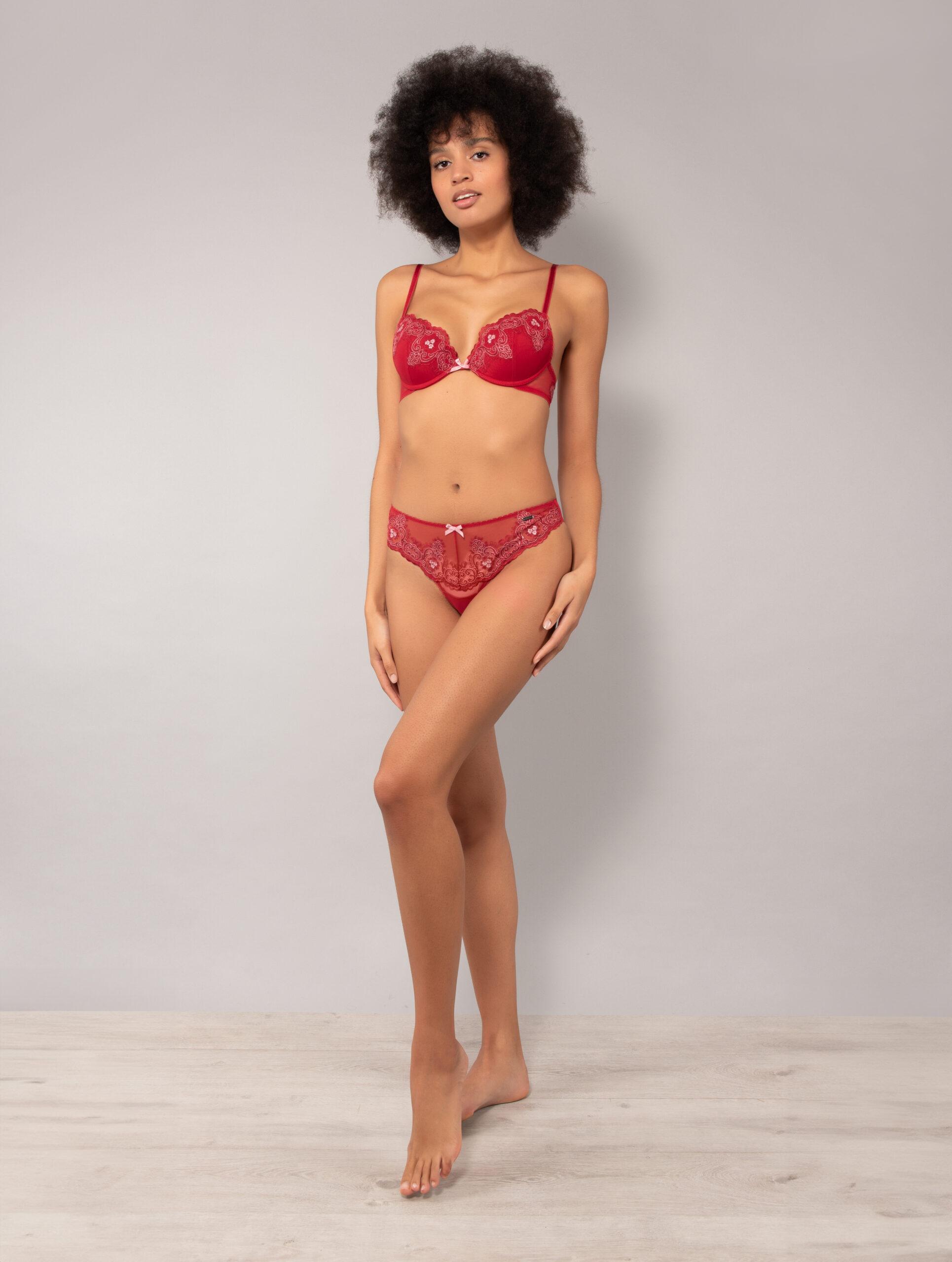 OF35-Brasiliana in tulle ricamato - immagine 2