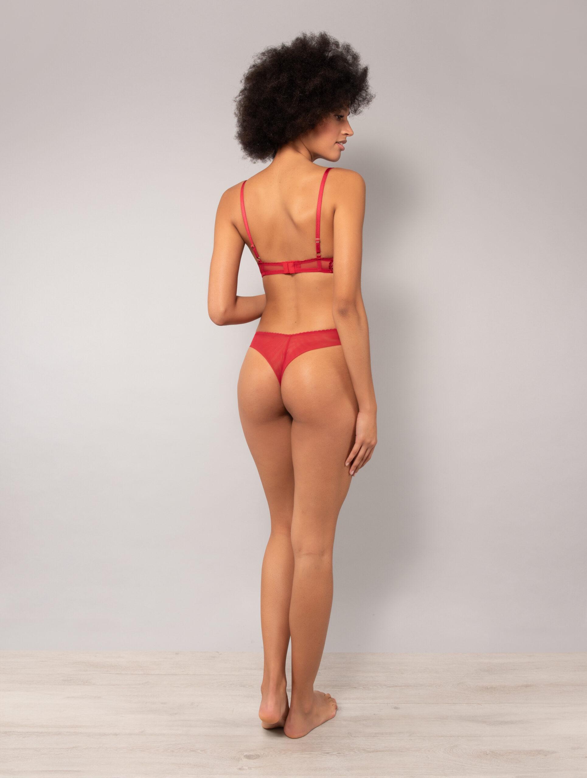 OF35-Brasiliana in tulle ricamato - immagine 3