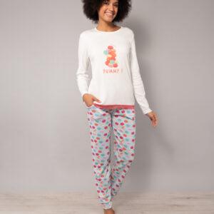 MA12-Pigiama girocollo macarons