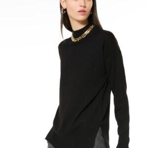 LM50-Maglia mezzo collo in viscosa