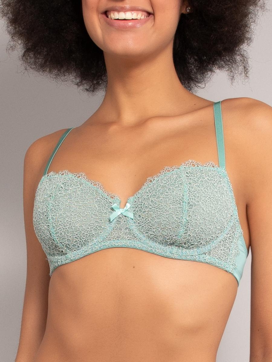 MA22C-Reggiseno francese con ferretto in pizzo macramè