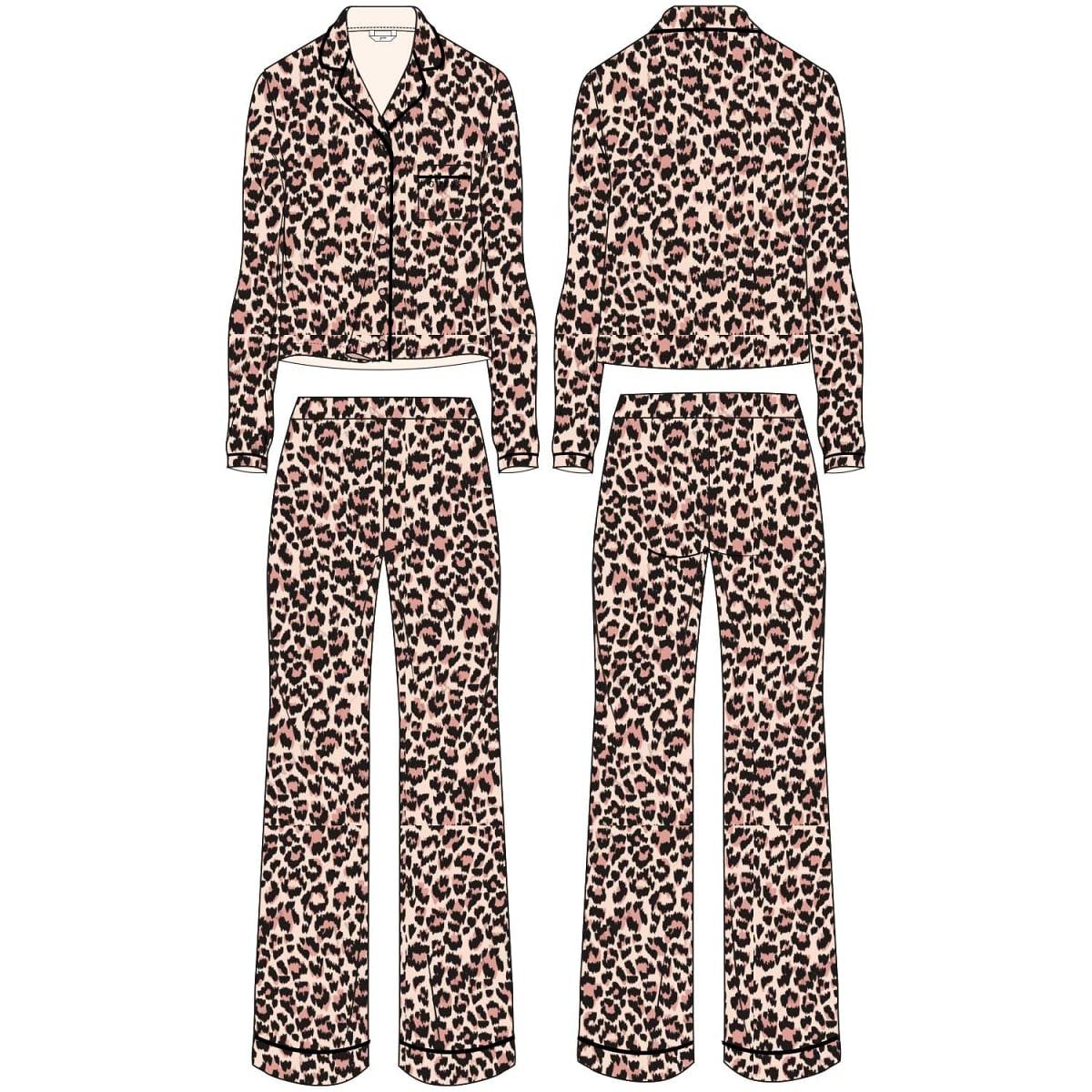 Pigiama aperto animalier - immagine 3