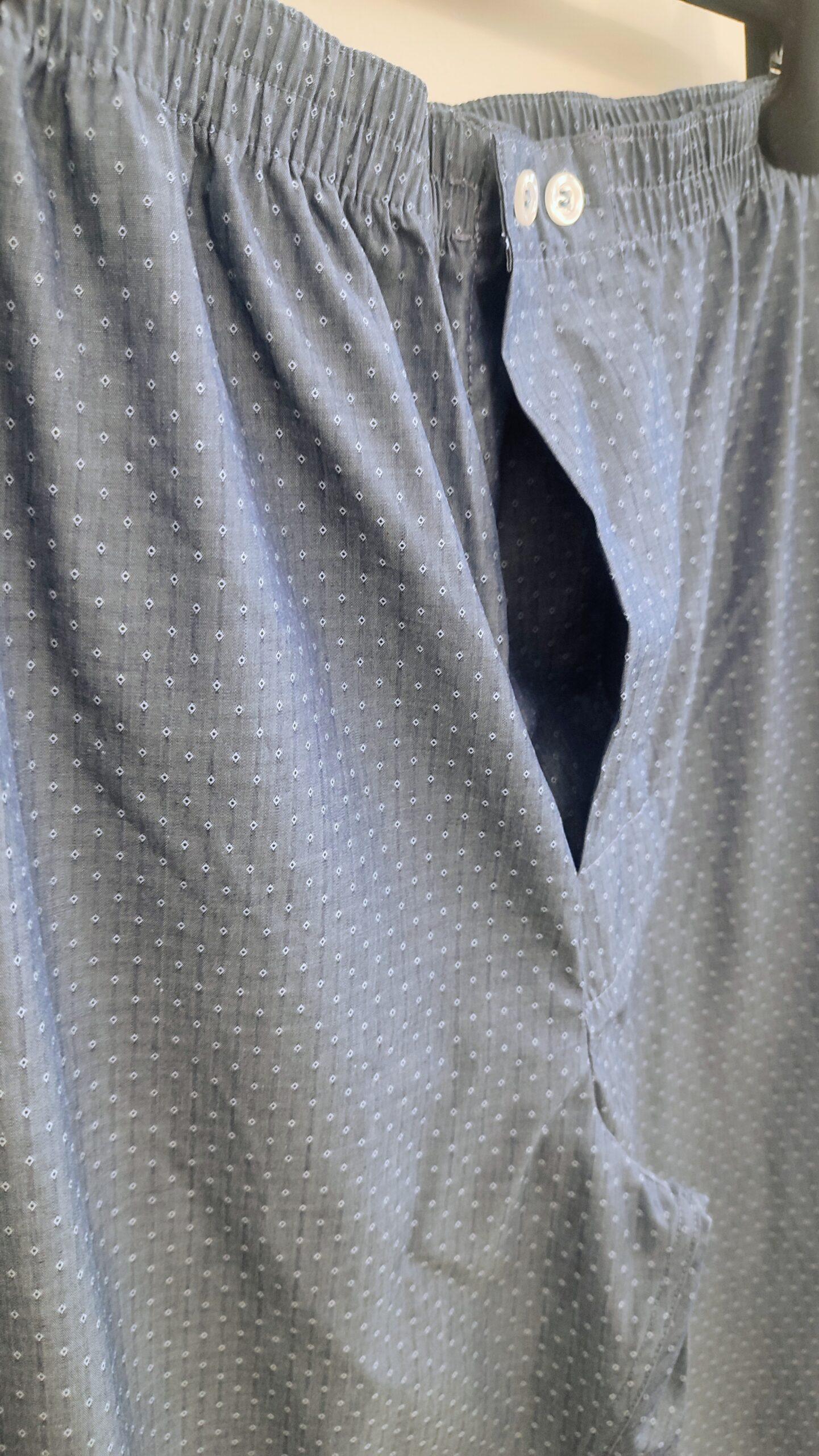 VPRT00260-Pigiama lungo uomo in cotone - immagine 6