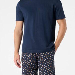 VPRT93396-Pigiama corto uomo fantasia ombrelloni