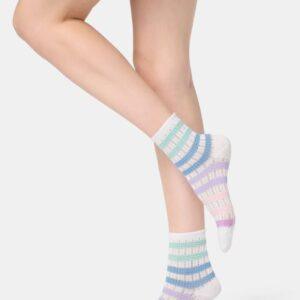 VOBC68510-Calzino corto in cotone crochet