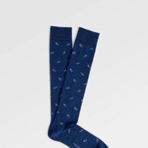 VPRC93310-Calza lunga uomo in cotone elasticizzato