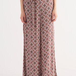 SO60-Pantaloni ampi con stampa geometrica